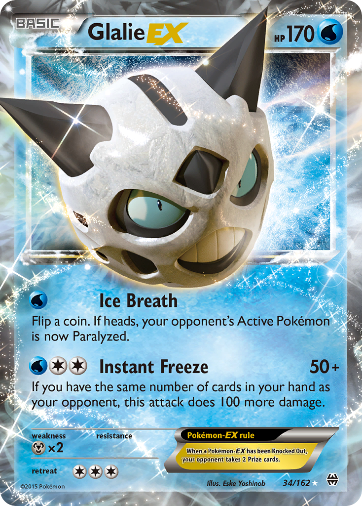 Glalie EX (34/162) [XY: BREAKthrough] | Devastation Store