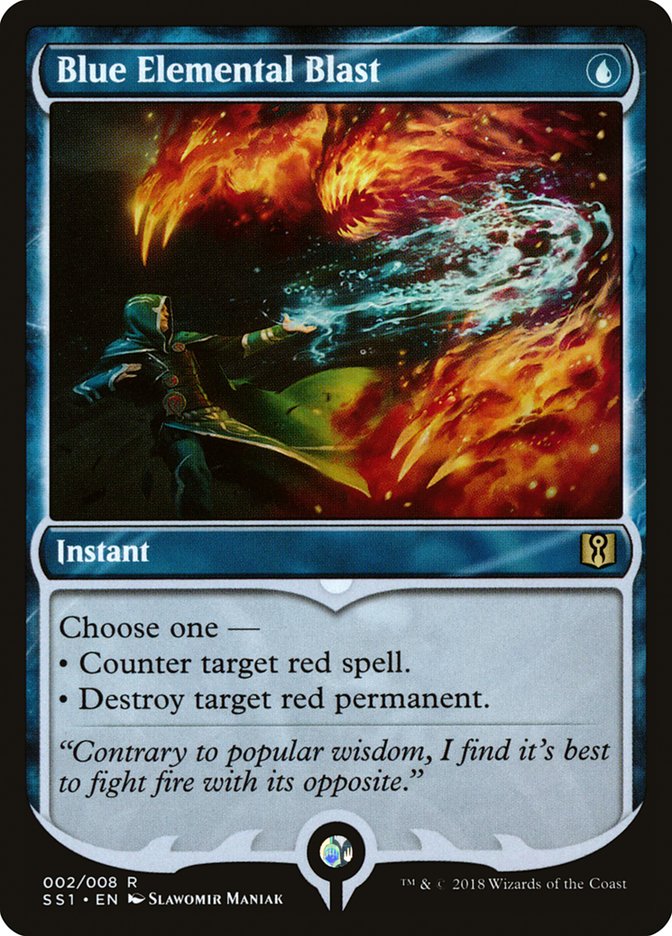 Blue Elemental Blast [Signature Spellbook: Jace] - Devastation Store | Devastation Store