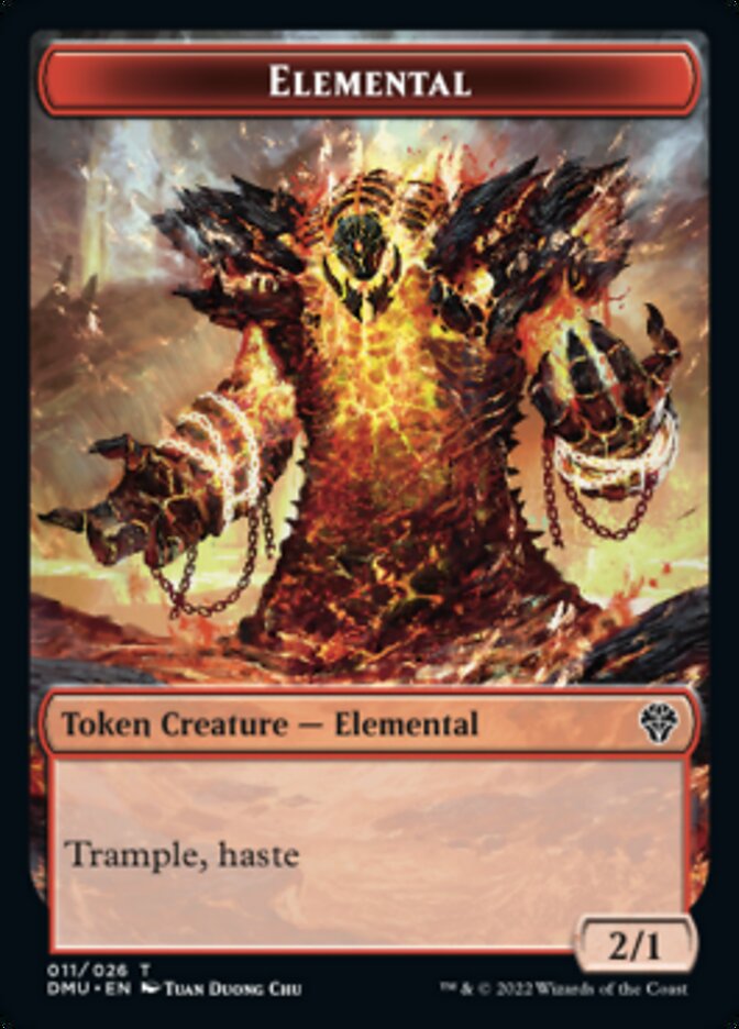 Elemental Token [Dominaria United Tokens] | Devastation Store