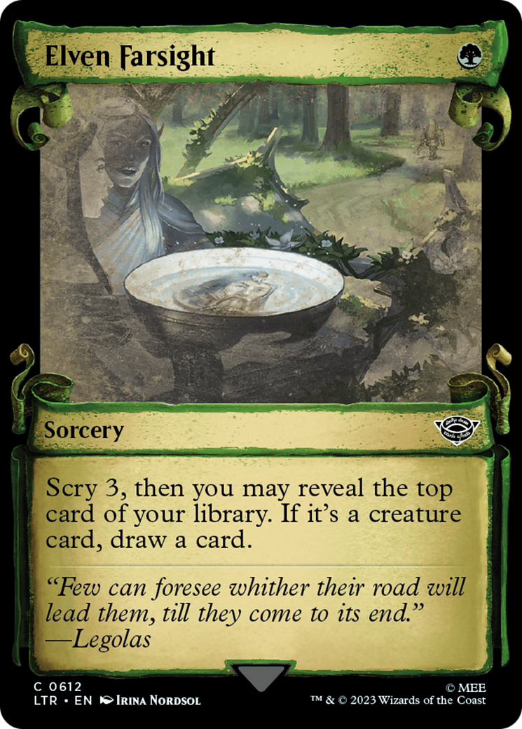 Elven Farsight [The Lord of the Rings: Tales of Middle-Earth Showcase Scrolls] | Devastation Store