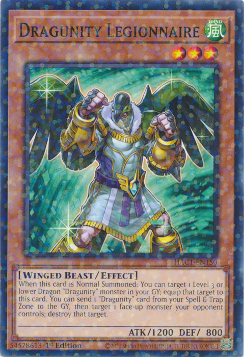 Dragunity Legionnaire (Duel Terminal) [HAC1-EN150] Common | Devastation Store