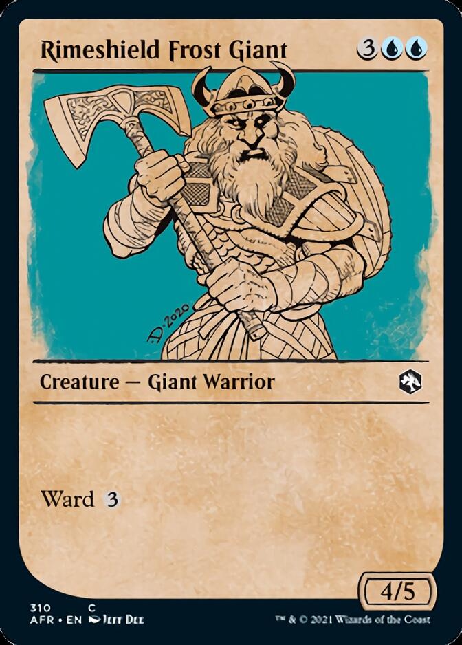 Rimeshield Frost Giant (Showcase) [Dungeons & Dragons: Adventures in the Forgotten Realms] | Devastation Store