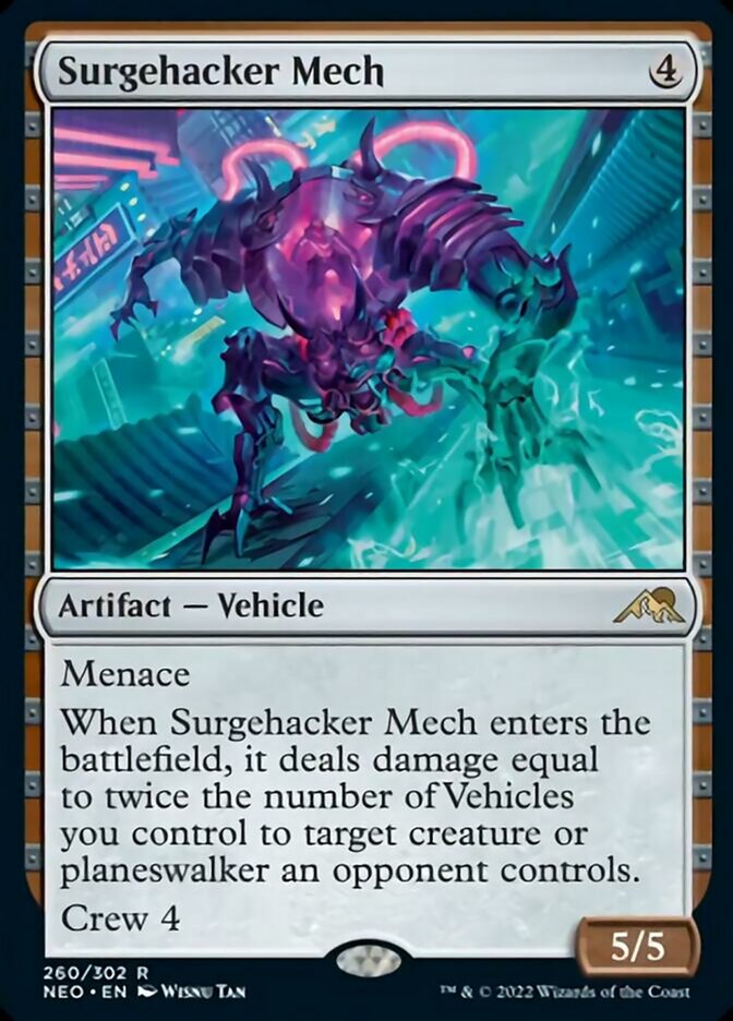 Surgehacker Mech [Kamigawa: Neon Dynasty] | Devastation Store