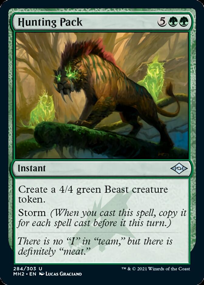 Hunting Pack (Foil Etched) [Modern Horizons 2] | Devastation Store