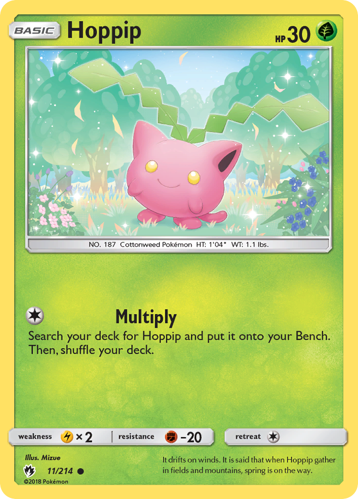 Hoppip (11/214) [Sun & Moon: Lost Thunder] | Devastation Store