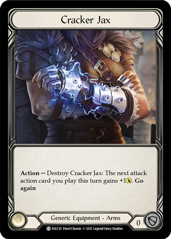 Cracker Jax [ELE235] (Tales of Aria)  1st Edition Cold Foil | Devastation Store