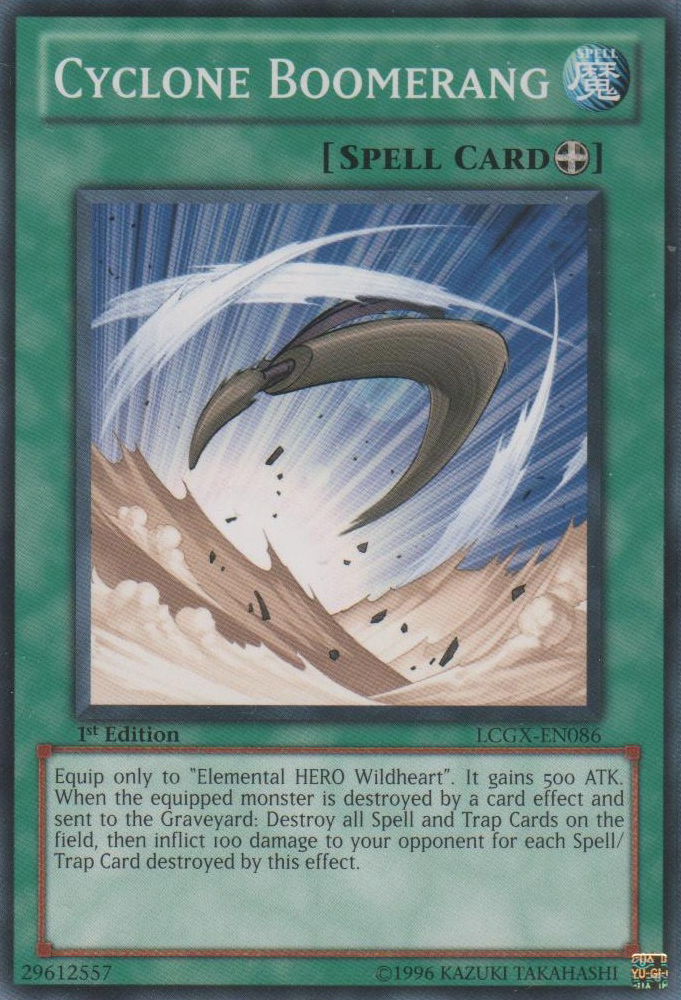 Cyclone Boomerang [LCGX-EN086] Common | Devastation Store
