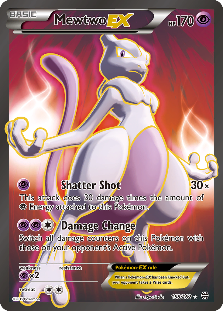 Mewtwo EX (158/162) [XY: BREAKthrough] | Devastation Store