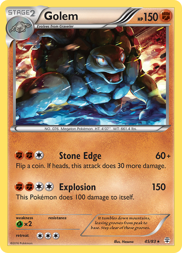 Golem (45/83) [XY: Generations] | Devastation Store