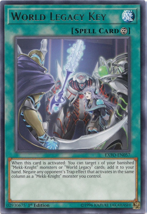 World Legacy Key [EXFO-EN057] Rare | Devastation Store