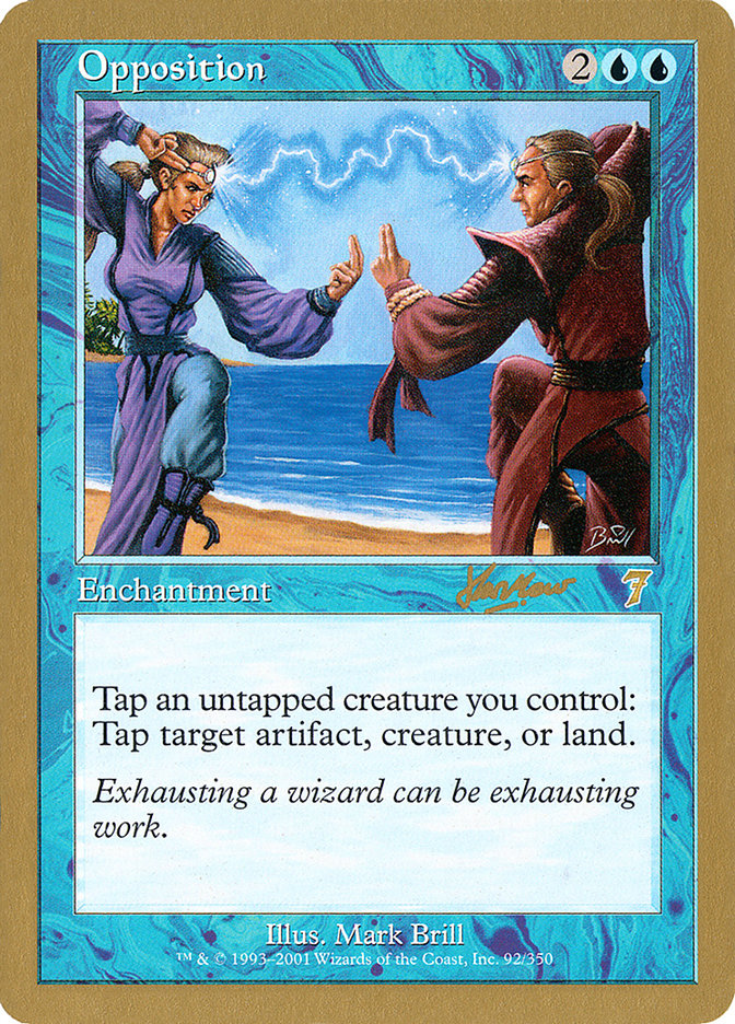 Opposition (Sim Han How) [World Championship Decks 2002] | Devastation Store