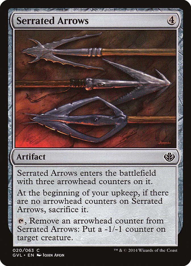 Serrated Arrows (Garruk vs. Liliana) [Duel Decks Anthology] - Devastation Store | Devastation Store