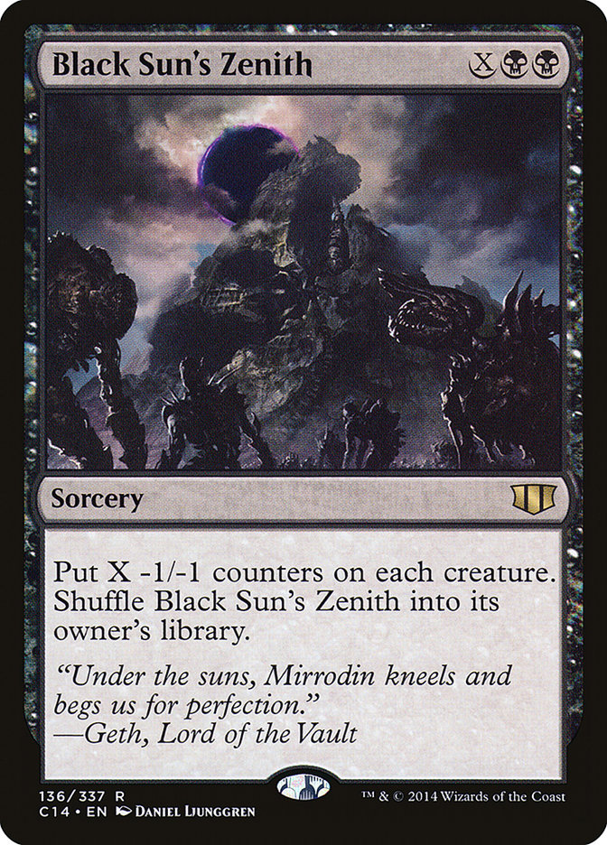 Black Sun's Zenith [Commander 2014] | Devastation Store