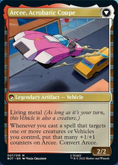 Arcee, Sharpshooter // Arcee, Acrobatic Coupe [Transformers] | Devastation Store