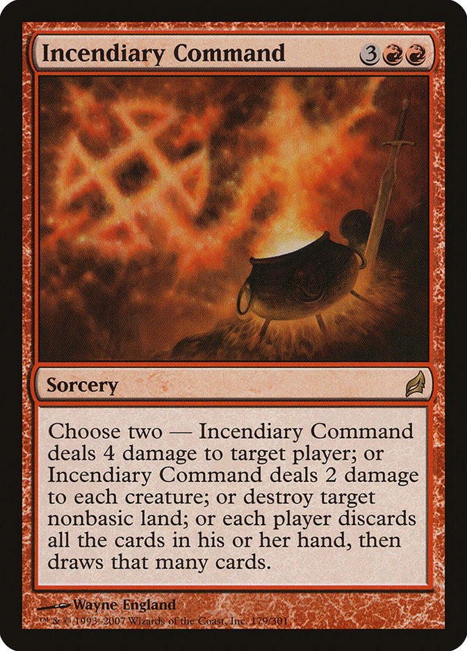 Incendiary Command [Lorwyn] - Devastation Store | Devastation Store