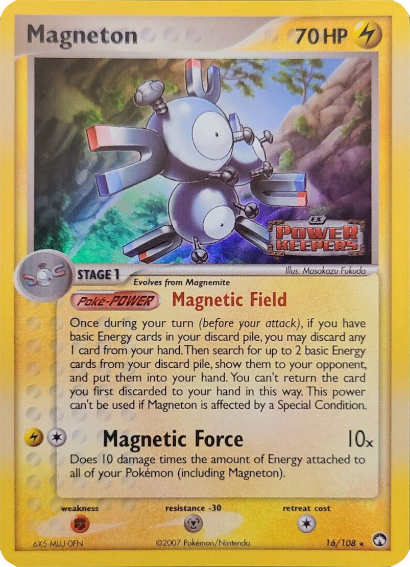 Magneton (16/108) (Stamped) [EX: Power Keepers] | Devastation Store