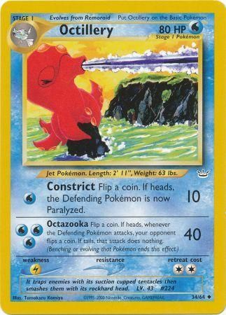 Octillery (34/64) [Neo Revelation Unlimited] | Devastation Store