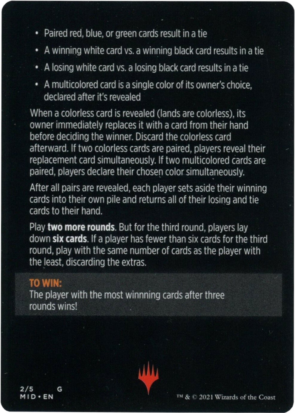 Day Vs. Night (Magic Minigame) [Innistrad: Midnight Hunt Minigame] | Devastation Store