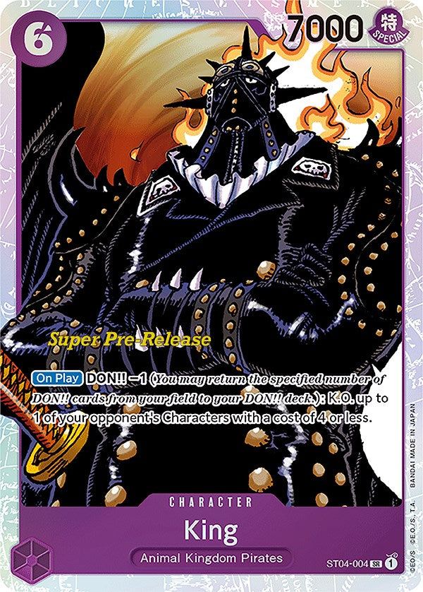 King [Super Pre-Release Starter Deck: Animal Kingdom Pirates] | Devastation Store