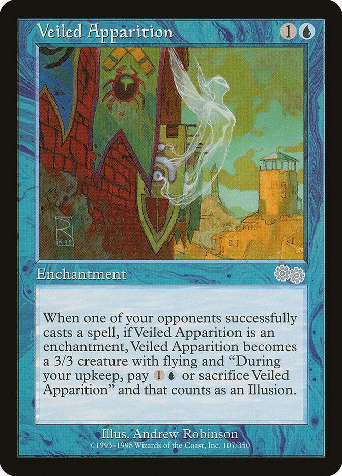 Veiled Apparition [Urza's Saga] | Devastation Store