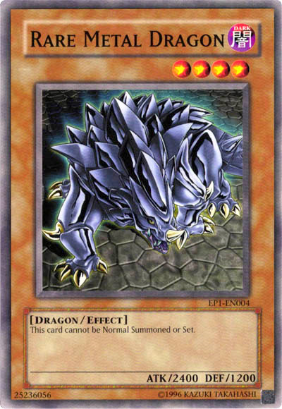 Rare Metal Dragon [EP1-EN004] Common | Devastation Store