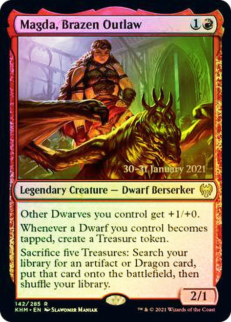 Magda, Brazen Outlaw [Kaldheim Prerelease Promos] | Devastation Store