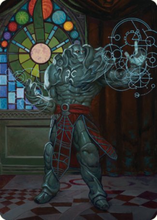 Karn, Living Legacy Art Card 2 [Dominaria United Art Series] | Devastation Store