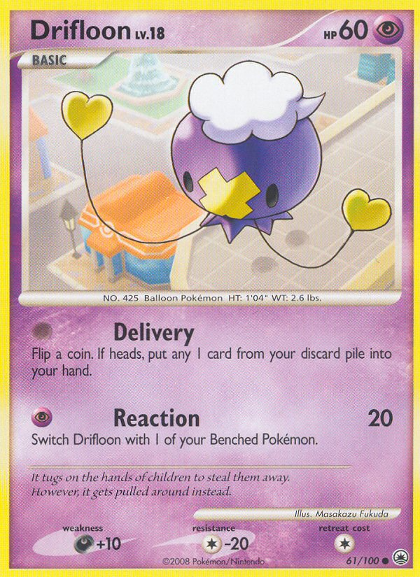 Drifloon (61/100) [Diamond & Pearl: Majestic Dawn] | Devastation Store