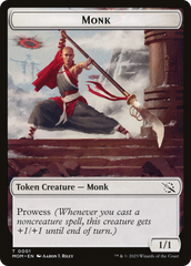 Monk // Phyrexian Saproling Double-Sided Token [March of the Machine Tokens] | Devastation Store