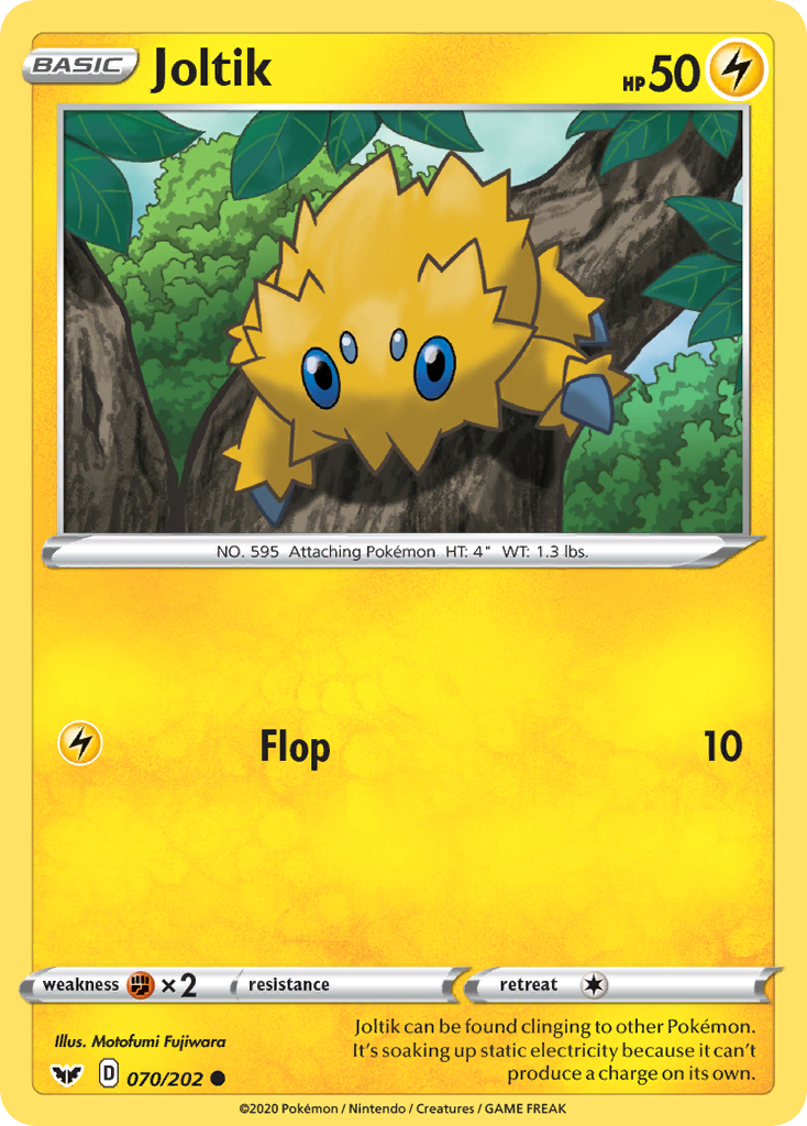 Joltik (070/202) [Sword & Shield: Base Set] | Devastation Store