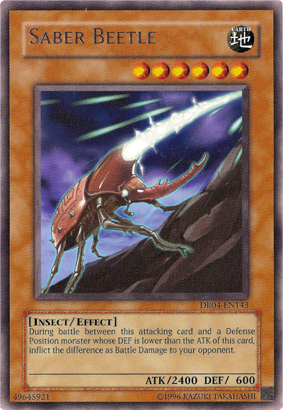 Saber Beetle [DR04-EN143] Rare | Devastation Store