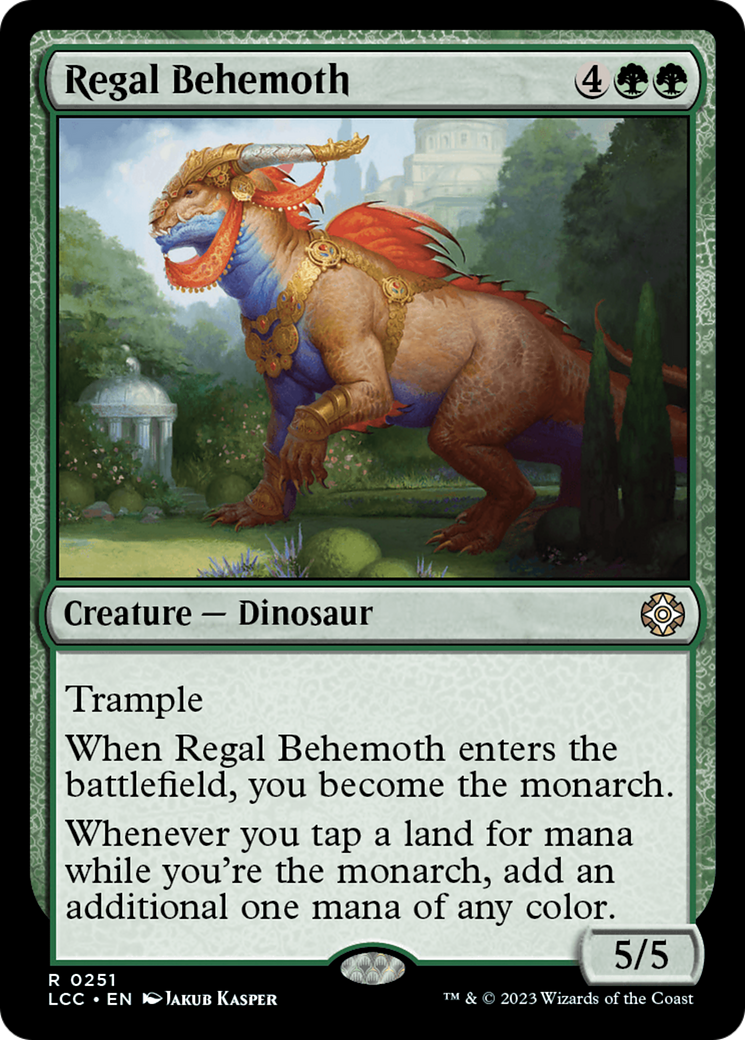 Regal Behemoth [The Lost Caverns of Ixalan Commander] | Devastation Store