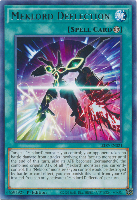 Meklord Deflection [LED7-EN021] Rare | Devastation Store