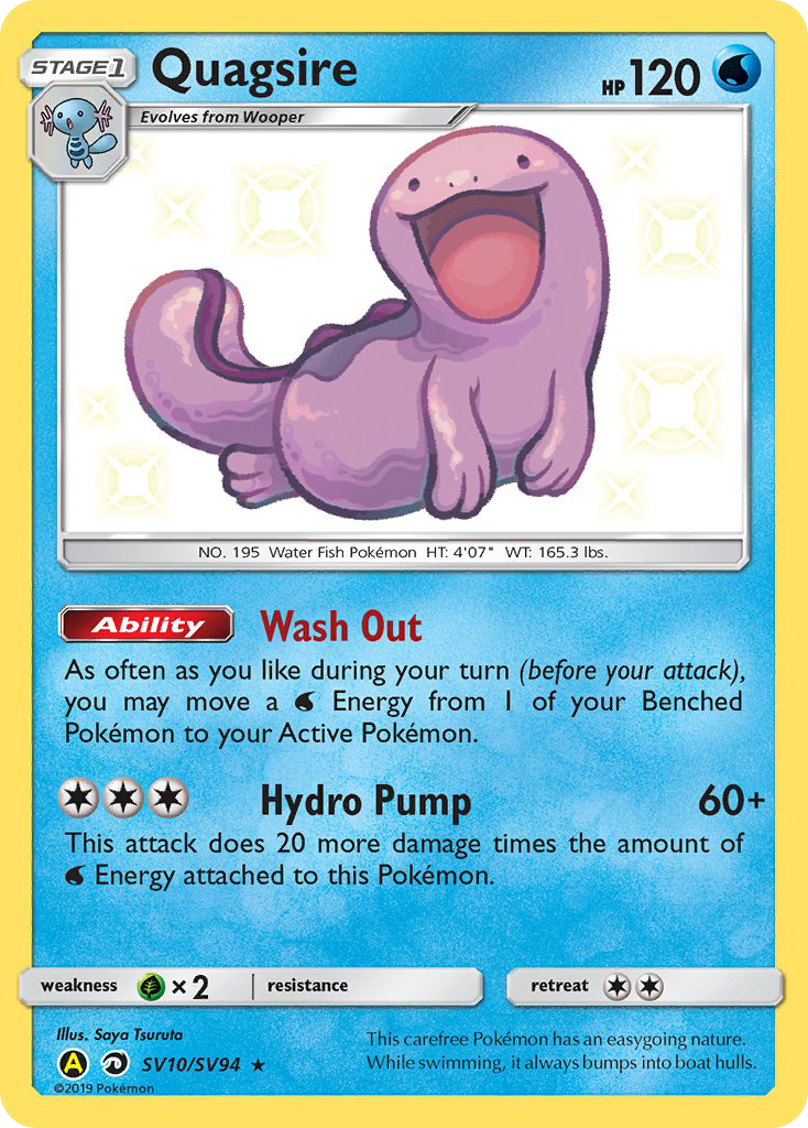 Quagsire (SV10/SV94) [Sun & Moon: Hidden Fates - Shiny Vault] | Devastation Store