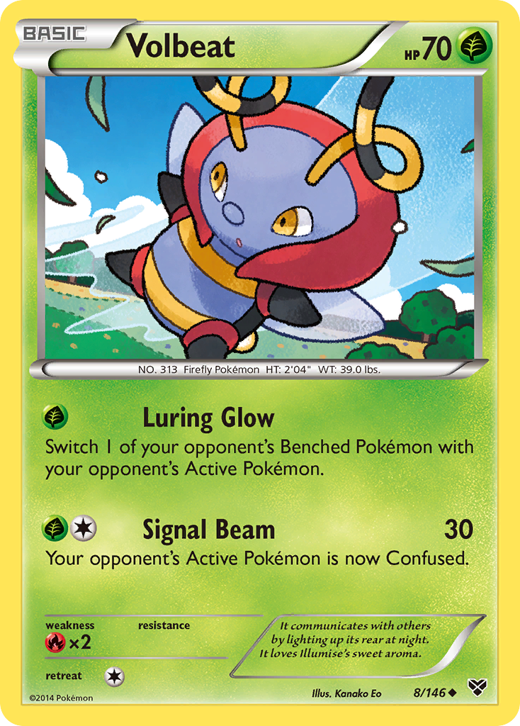 Volbeat (8/146) [XY: Base Set] | Devastation Store
