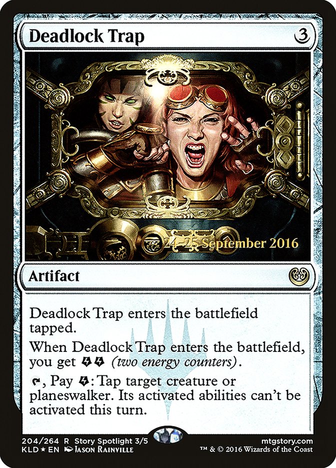 Deadlock Trap  [Kaladesh Prerelease Promos] - Devastation Store | Devastation Store