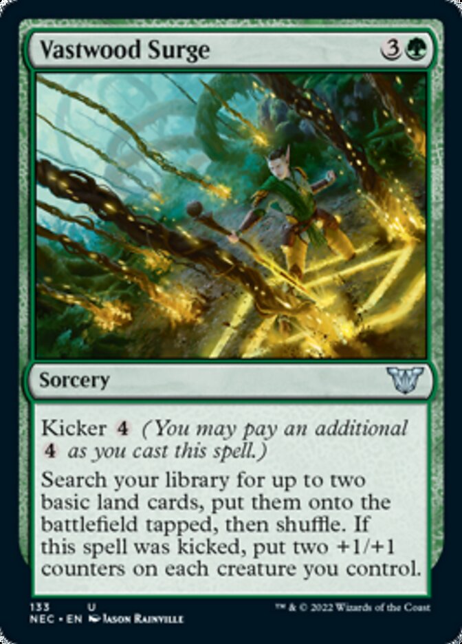 Vastwood Surge [Kamigawa: Neon Dynasty Commander] | Devastation Store