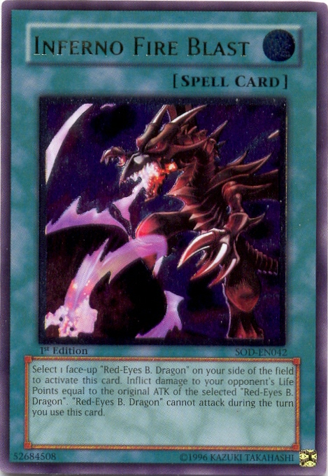 Inferno Fire Blast [SOD-EN042] Ultimate Rare | Devastation Store