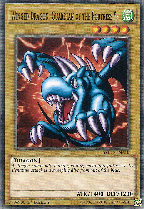 Winged Dragon, Guardian of the Fortress #1 [YGLD-ENA10] Common | Devastation Store