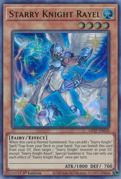 Starry Knight Rayel [GFTP-EN028] Ultra Rare | Devastation Store
