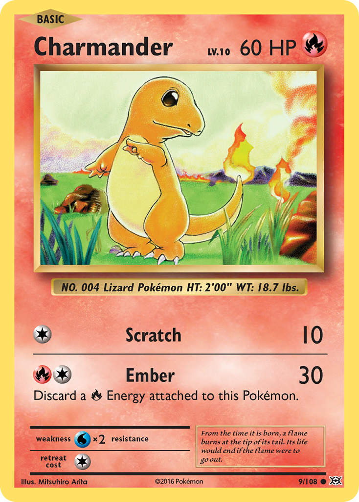Charmander (9/108) [XY: Evolutions] | Devastation Store