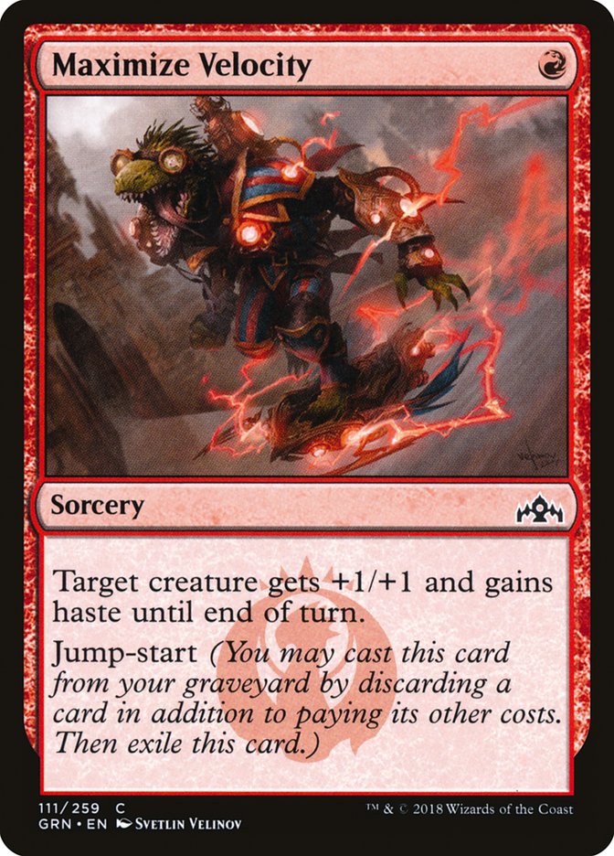 Maximize Velocity [Guilds of Ravnica] | Devastation Store
