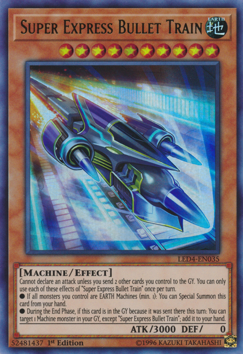 Super Express Bullet Train [LED4-EN035] Ultra Rare | Devastation Store