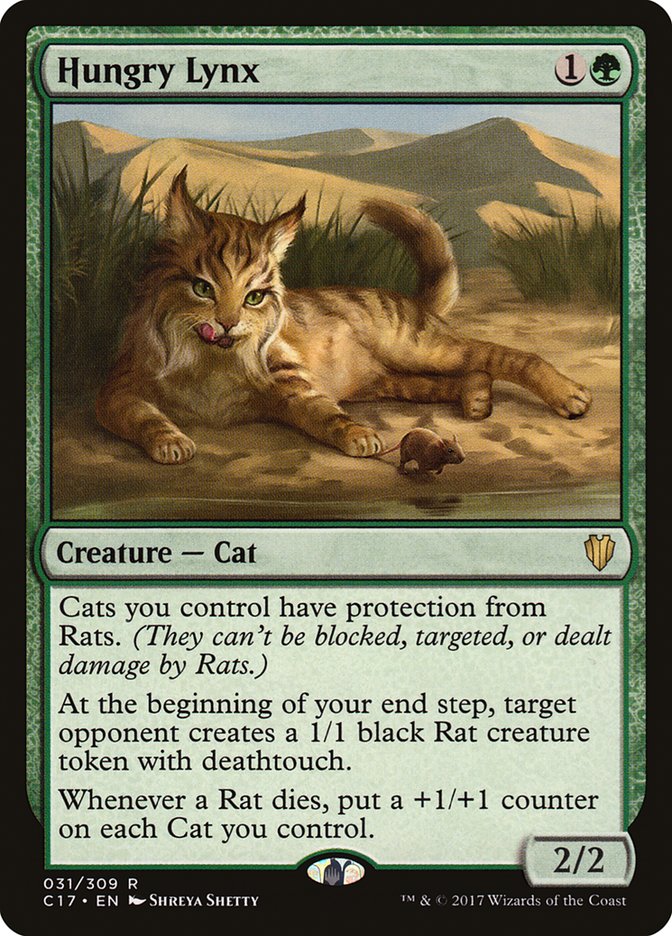 Hungry Lynx [Commander 2017] | Devastation Store