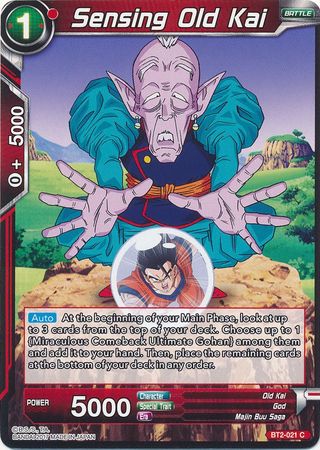 Sensing Old Kai [BT2-021] | Devastation Store