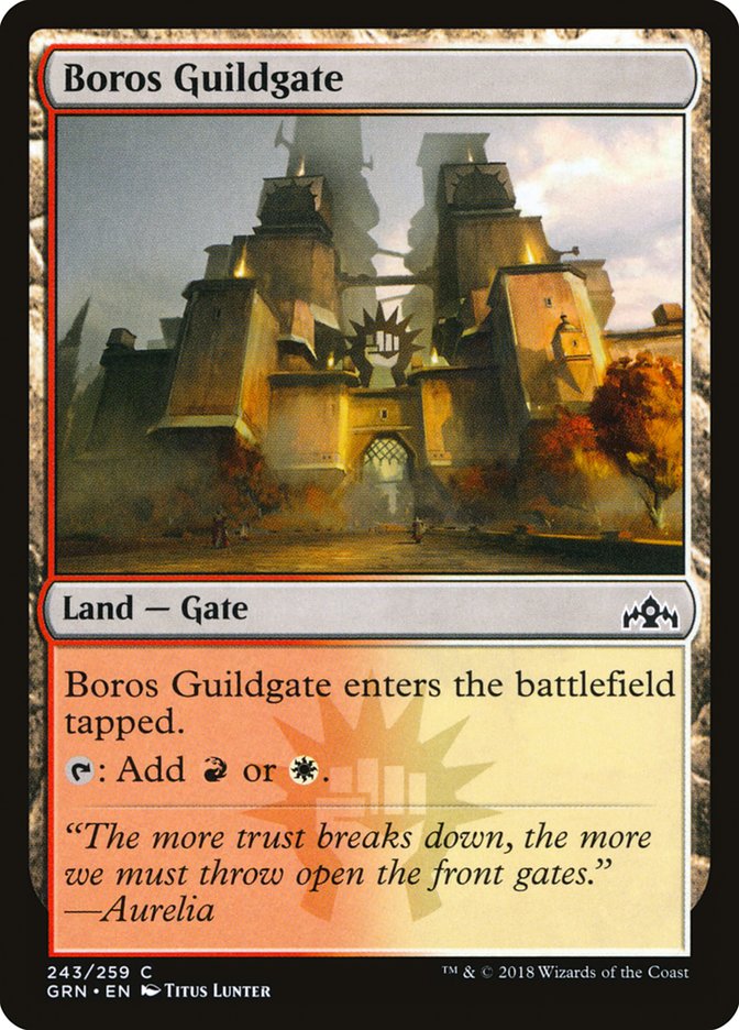 Boros Guildgate (243/259) [Guilds of Ravnica] | Devastation Store