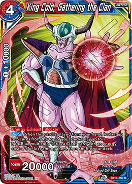 King Cold, Gathering the Clan (BT14-150) [Cross Spirits] | Devastation Store