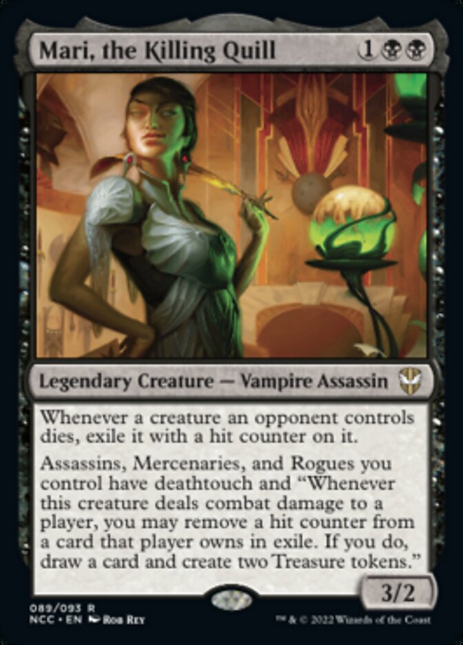 Mari, the Killing Quill [Streets of New Capenna Commander] | Devastation Store