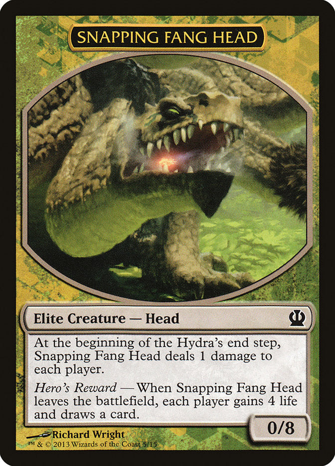 Snapping Fang Head [Theros Face the Hydra] | Devastation Store