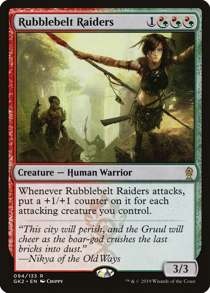 Rubblebelt Raiders [Ravnica Allegiance Guild Kit] | Devastation Store